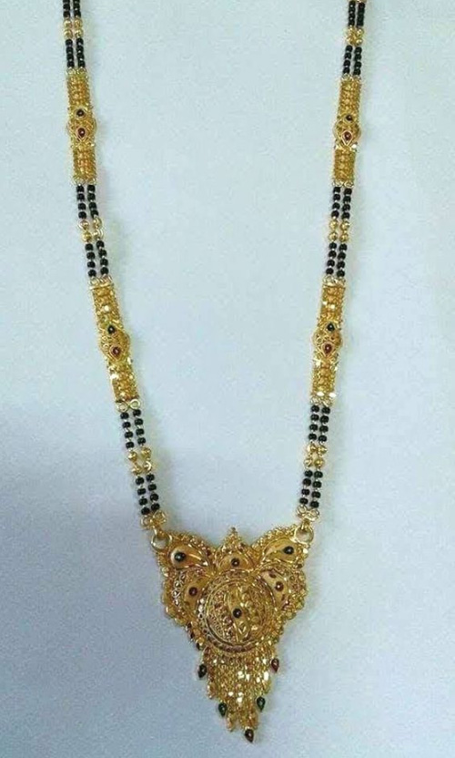 Double Chain Long Mangalsutra