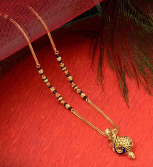 Single Chain Gold Mangalsutra
