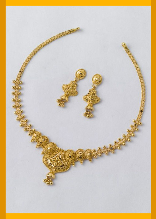 22 K Gold Half Set
