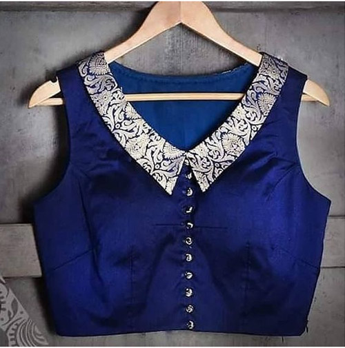 Blue Peter Pan Blouse