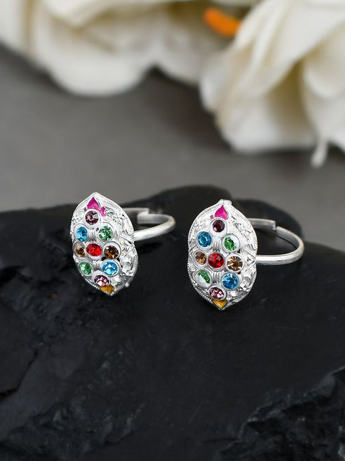 Oval Shape Toe Rings