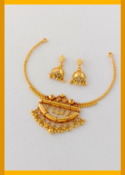 Unique Style Gold Half Set