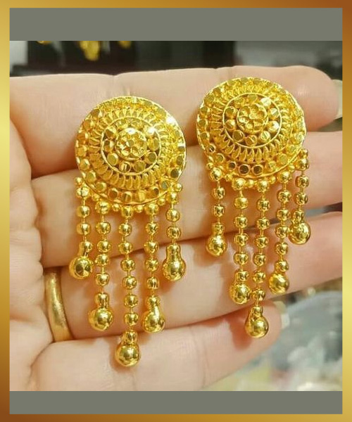 Round Shape Matlab Earring