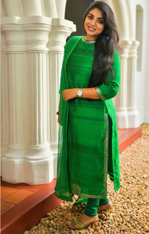 Green Salwar Suit