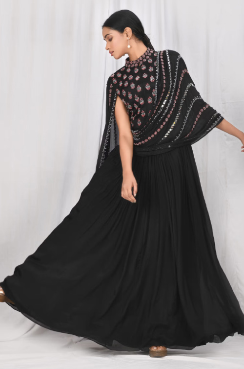Black Mirror Work Gown