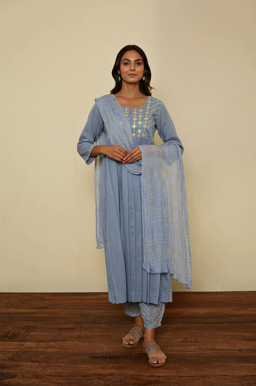 Bandhej Kurta