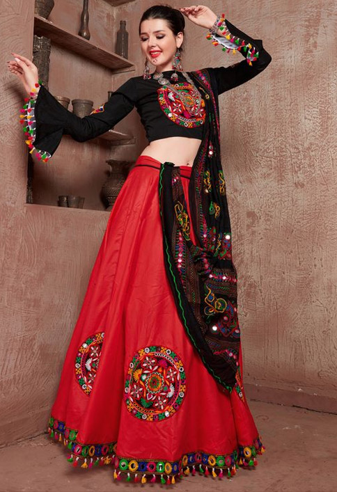 Black Gujrati Blouse