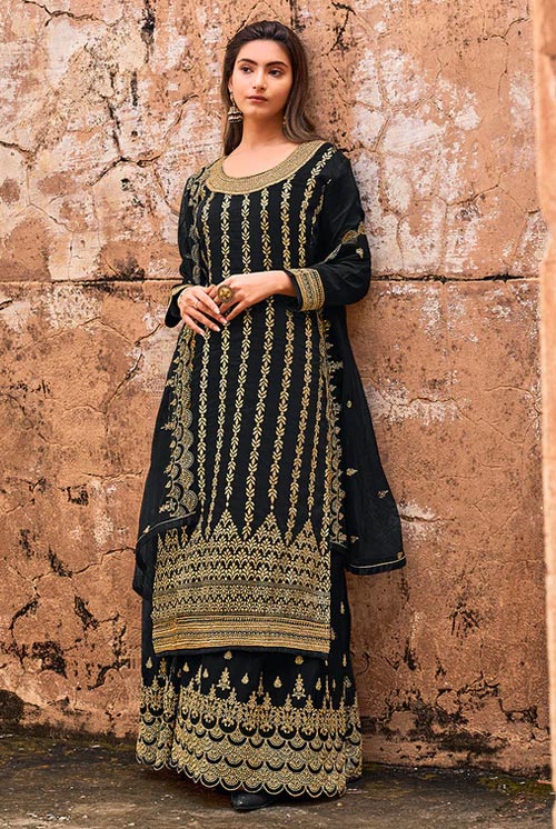 Black Party Wear Kurti