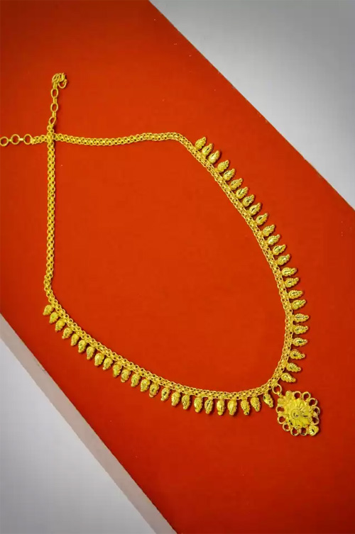Chain Style Gold Plated Necklace
