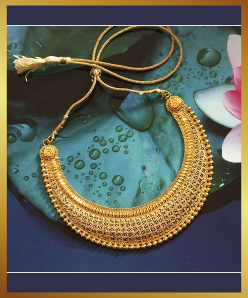 Jaal Design Gold Necklace