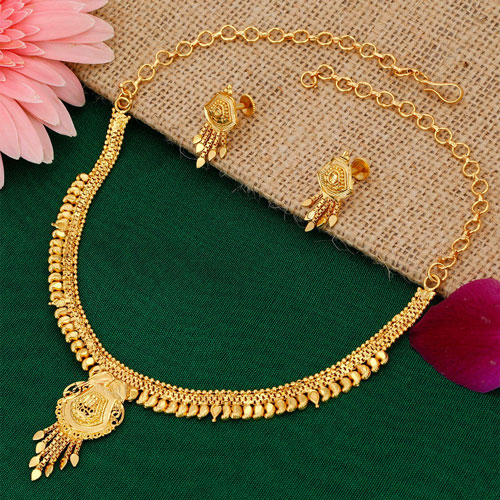 Light Weight Gold Plated Half Set