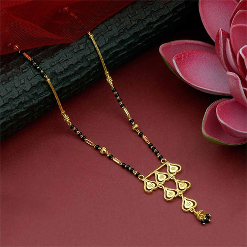 Long Pendant Short Length Mangalsutra