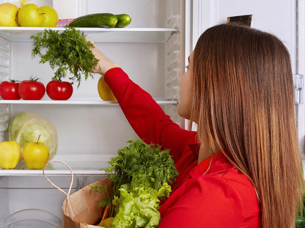 keep vegetable in fridge