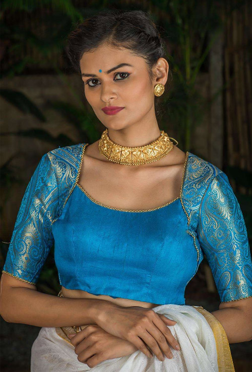 Sky Blue Blouse