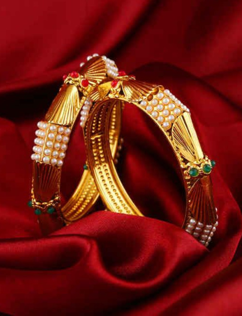 Traditional Pearl Bangles