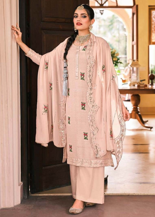 Peach COlor Suit