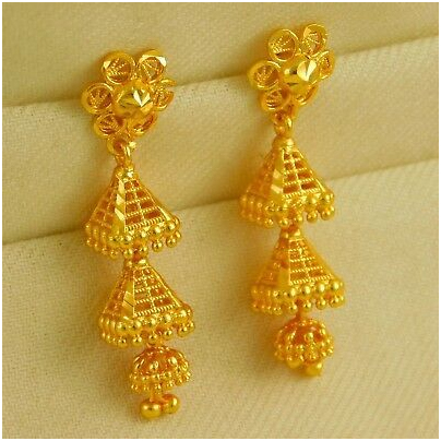 Double Layer Jhumka Design