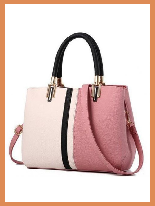 Dual Color Handbag