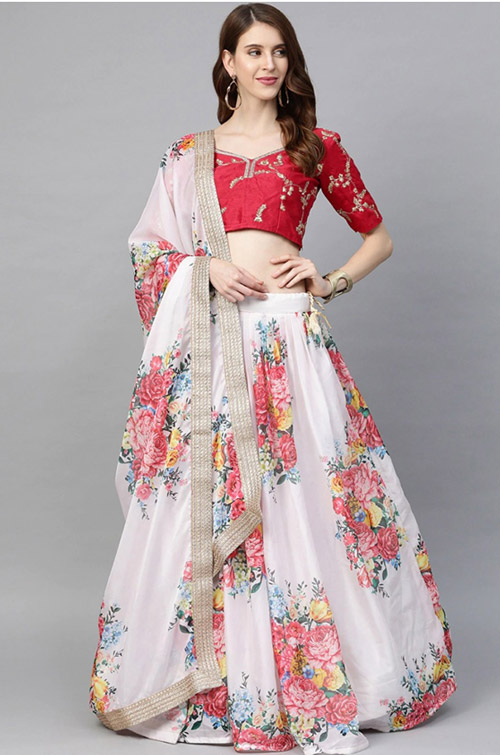 Floral Lehenga