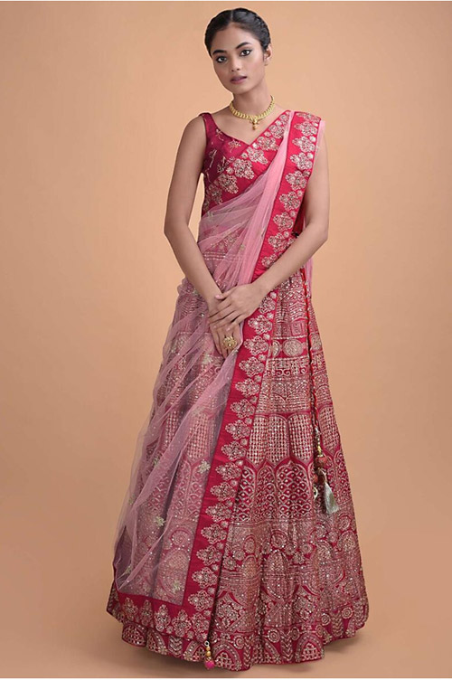 Front Saree Style Draping