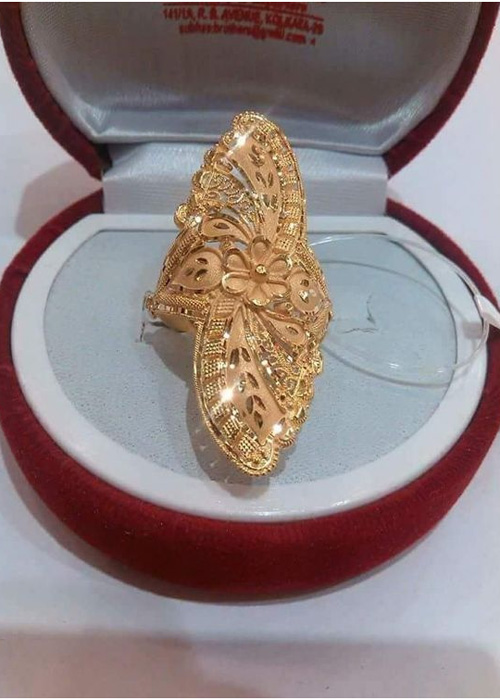 Long Gold Ring
