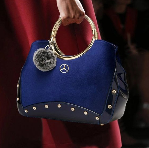 Navy Blue Handbag