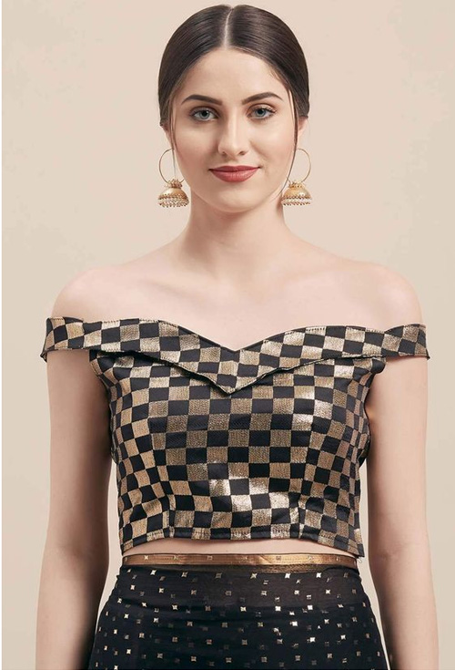 Off Shoulder Blouse Design