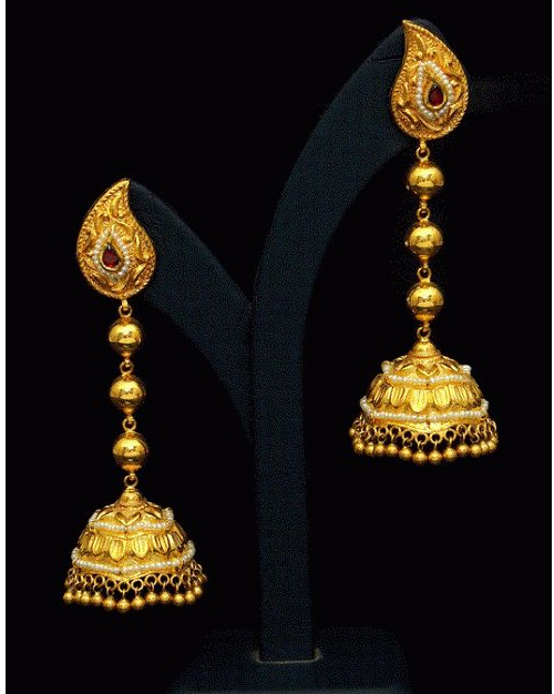 Paisley Jhumka