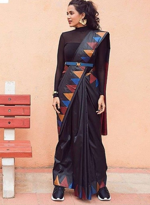 Saree With Belt