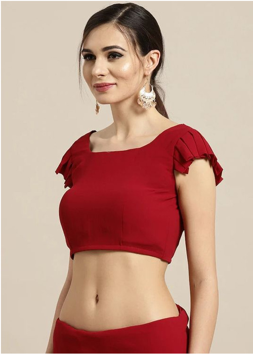 Short Sleeves With Pleats