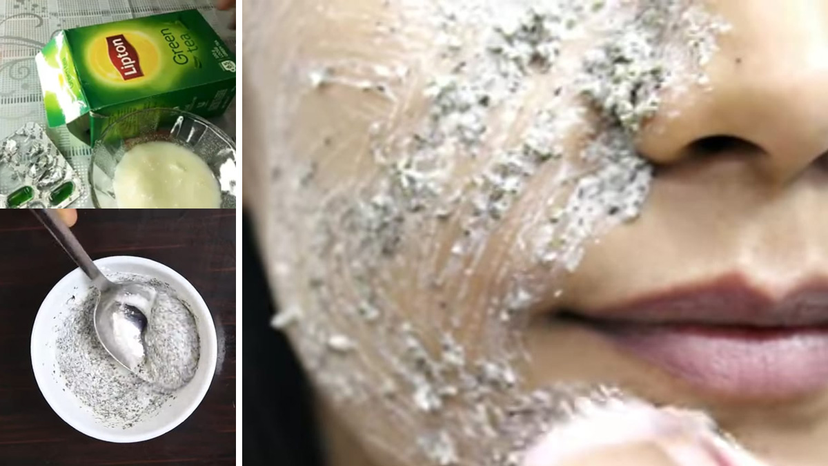 anti aging green tea face mask