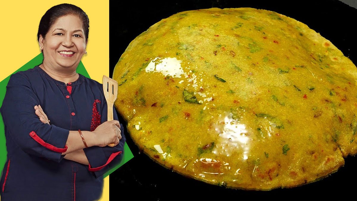 nisha madhulika poha paratha's recipe