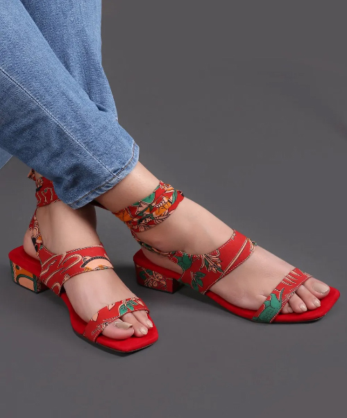 Kalamkari Heels