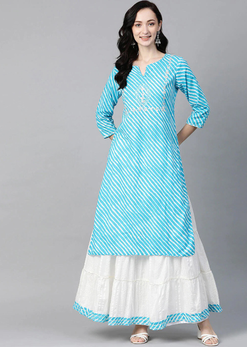 Kurta With Skirt