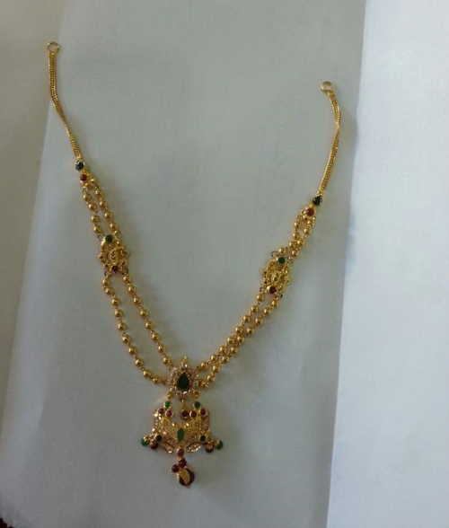 Long Length 10 Gram Gold Necklace