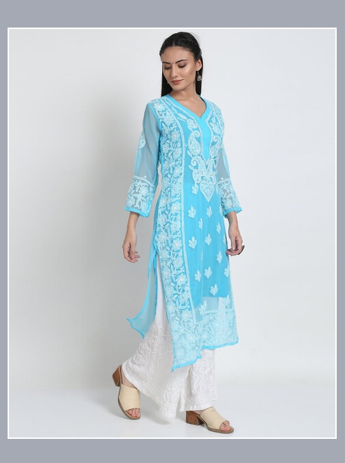 Chikankari Kurti