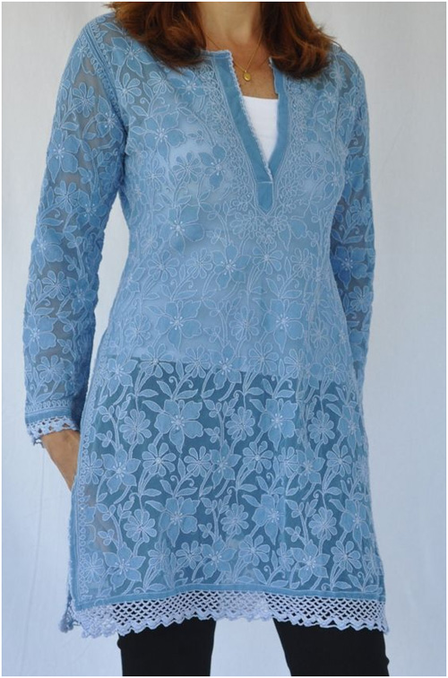 Chikankari Kurti
