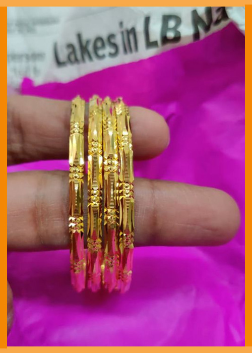 Daily Wear Stylish Gold Bangles