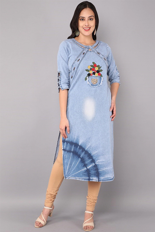 Half Sleeves Kurti