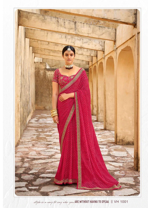 Saree With Designer Blouse