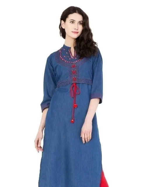 Stylish Denim Kurti