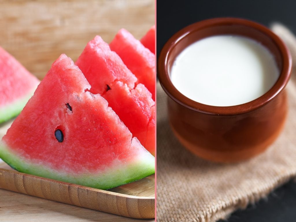 Watermelon, Curd