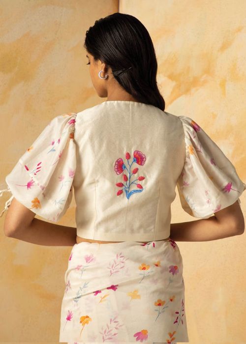 Chanderi Silk Blouse