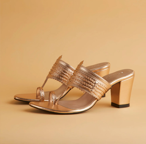 6. Rose Gold Heels