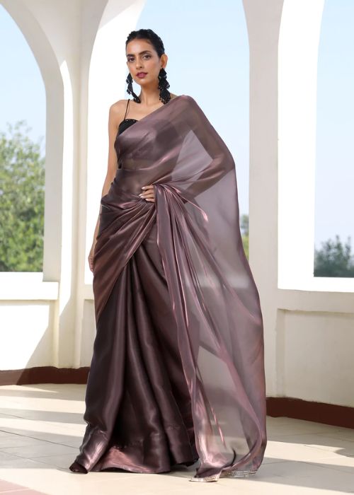 9 Bronze Saree