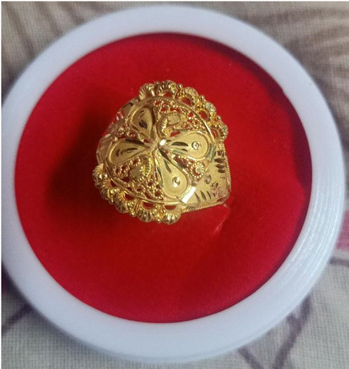 Butterfly Gold Ring