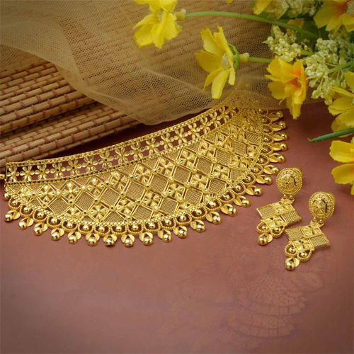 Jaal Design Choker Necklace