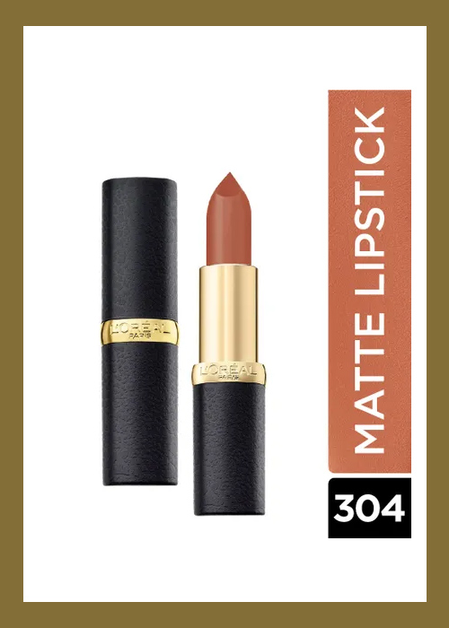 L'Oreal Paris Color Riche Moist Matte Lipstick, Flatter Me Nude