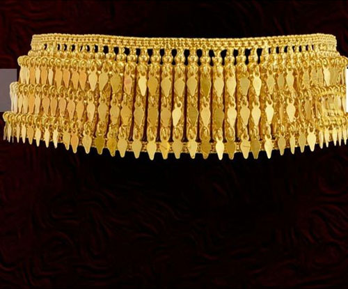 Simple Gold Choker Necklace