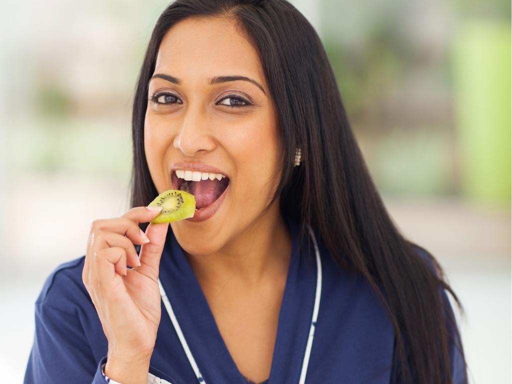 fruit eating